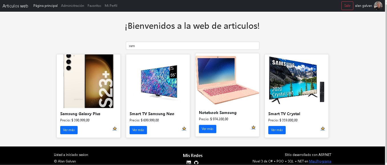 Aplicación Web